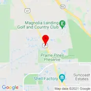 Map for Raintree RV Resort