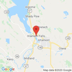 Klamath Falls map