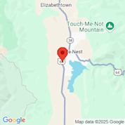Map for Angel Nest Retreat at the Lake