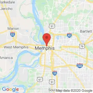 Memphis map