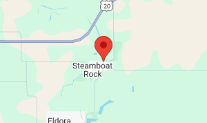 Map for Pine Lake State Park