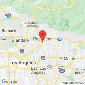 Pasadena MiniStorage map
