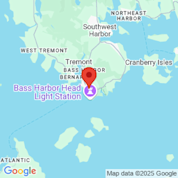 Map for Bass Harbor Campground