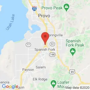 Spanish Fork Storage map