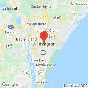 Wilmington map