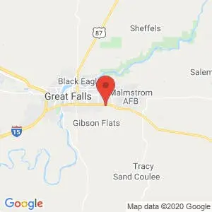 U-Haul Moving & Storage of Great Falls map