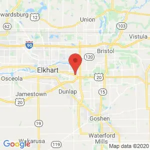 20 East Self Storage map