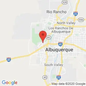 Albuquerque RV & Boat Storage map
