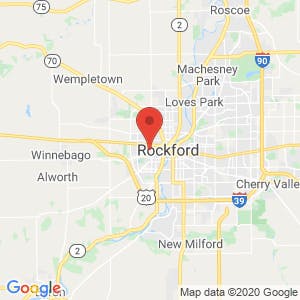 Rockford Vehicle Storage map