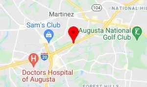 Map for Georgia Welcome Center