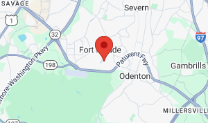 Map for Military Park - Camp Meade RV Park