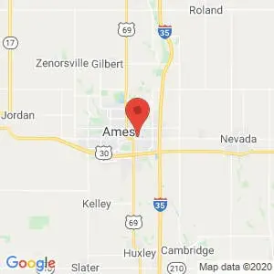 Ames Central Storage map
