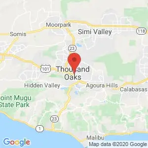 Thousand Oaks Vehicle Storage map