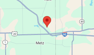 Map for Camp Sack-In