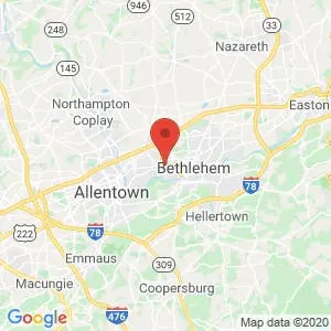 Bethlehem Township Self Storage  map