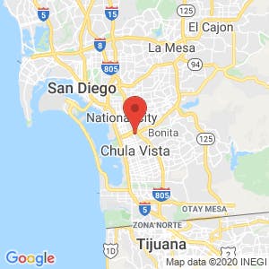 San Diego KOA RV Storage map