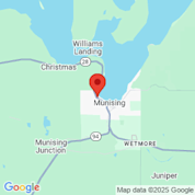 Map for Munising Tourist Park Campground