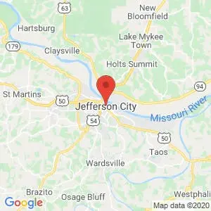 Jefferson City map