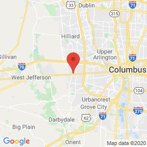 Extra Space Storage – Columbus map