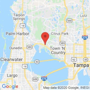 West Tampa Storage map