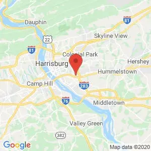 Capital Storage – Harrisburg map