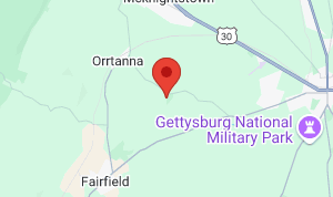 Map for KOA - Gettysburg / Battlefield KOA