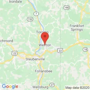 Weirton map