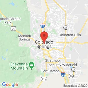  Colorado Springs map