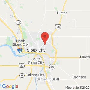 Sioux City All Storage map