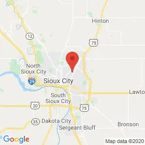 Sioux City All Storage map