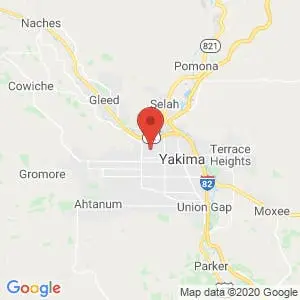 Yakima Secure Storage map