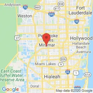 Miramar East Self Storage map
