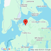 Map for Bar Harbour Camping Resorts - Mt. Desert Narrows