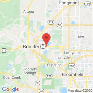 Boulder Self Storage map