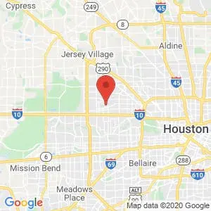 Houston Boat & Car Storage map