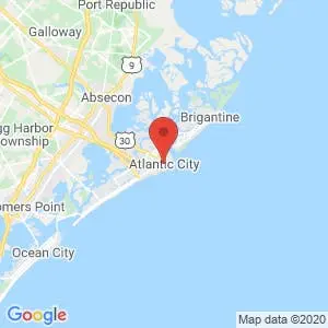 Atlantic City map