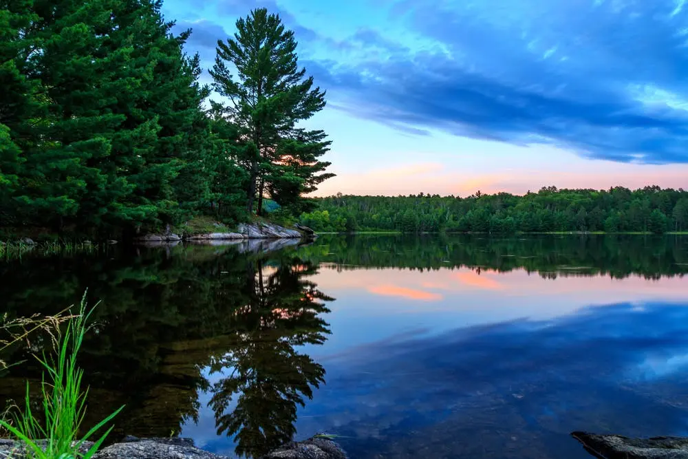 A view of Voyageurs National Park