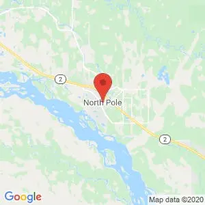 North Pole map