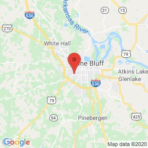 U-Haul Moving & Storage of Pine Bluff map
