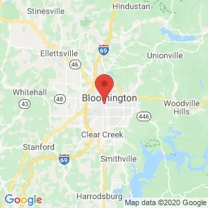 Storage Express – Bloomington (Allen St) map