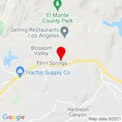 Map for Oak Creek RV Resort
