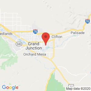 Grand Junction RV Storage map