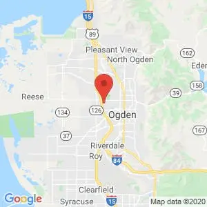 Ogden Self Storage map