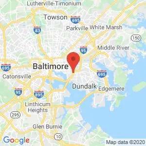 Self Storage Plus – Baltimore map