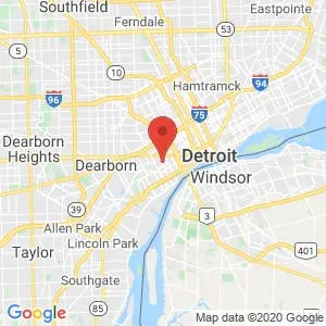 Classic Storage Detroit map