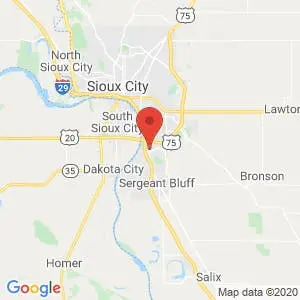 Affordable Storage – Sioux City map