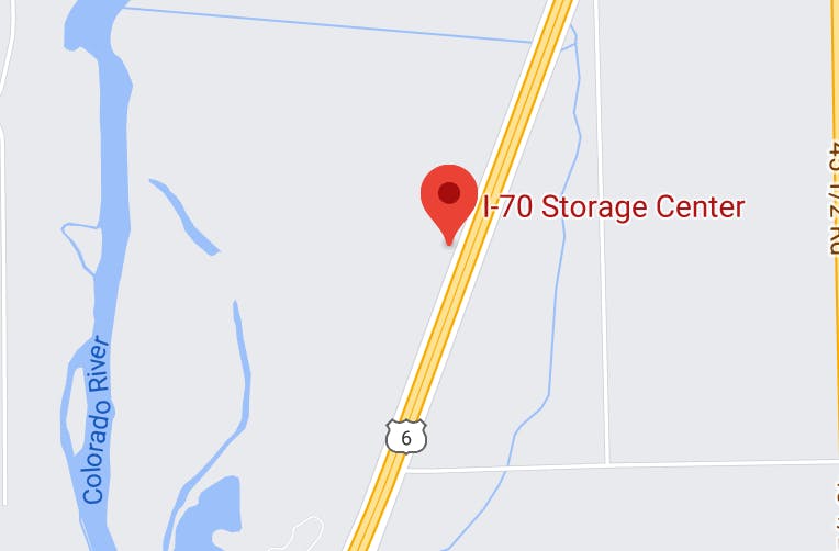 I70 Storage Center map