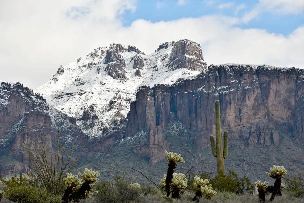 Phoenix to Albuquerque Road Trip Section Image