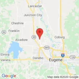 Eugene RV & Boat Storage map