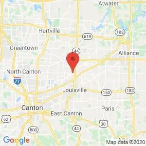 Louisville Self Storage map